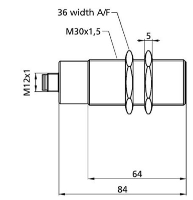 超聲波傳感器 mic-130/IU/M