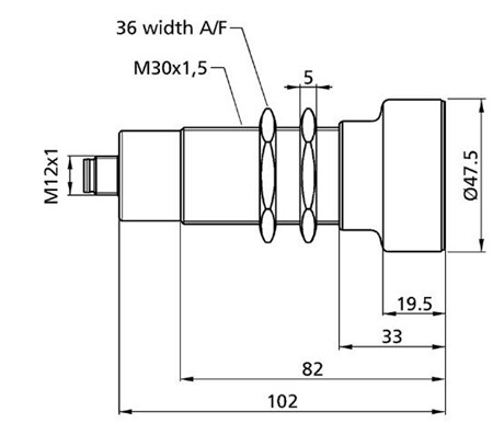 超聲波傳感器 wms-340/RT