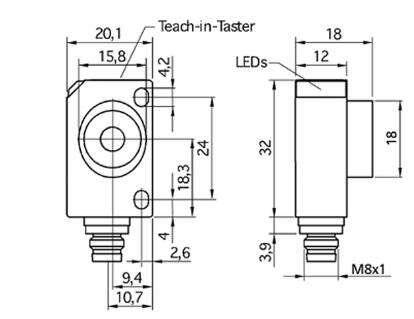 超聲波傳感器 zws-15/SI/CD/ 5ms