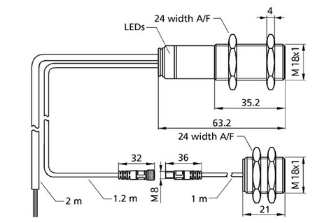 超聲波雙張控制器 dbk+4/3CDD/M18 E+S