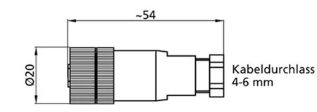電纜 STG4/M12